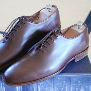 Luxury Handmade French Wholecut Oxfords